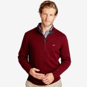 *NWOT* Men's Vineyard Vines Cashmere 1/4 Zip